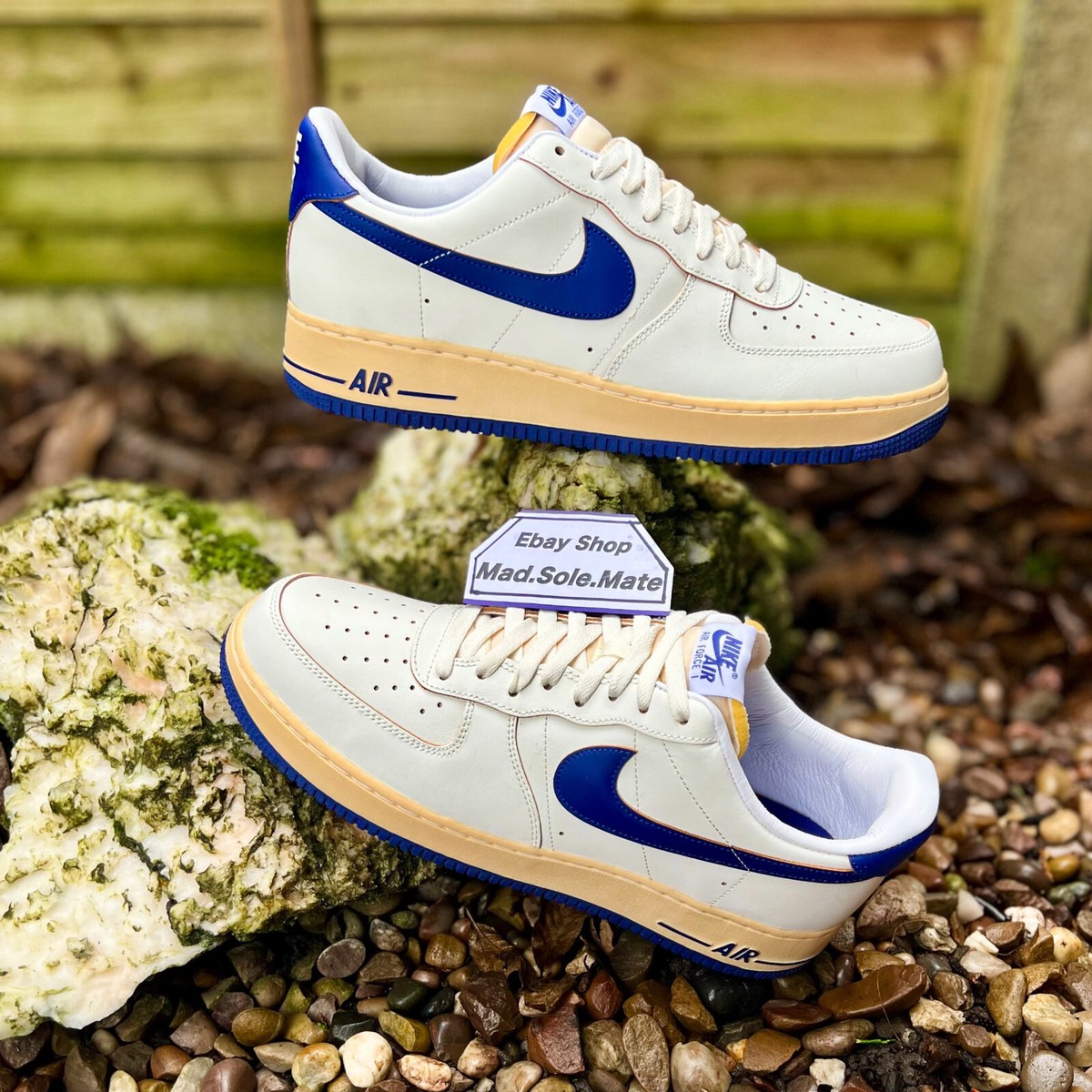 Royal Blue White And Mustard Air Force GmarShops Nike Air Range 14