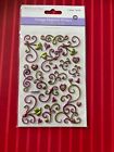 Rare & Really Cute Heart Swirls Puffy 3D Stickers - Free Shipping