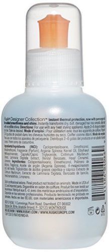 Rusk Thermal Serum 4.2 Oz – Glättendes Haar-Serum Gegen Frizz, Mit Arganöl