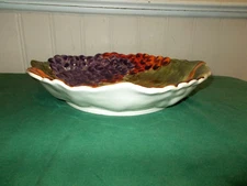INTERNATIONAL TUSCANY PAMELA GLADDING LARGE BOWL GRAPES & LEAVES