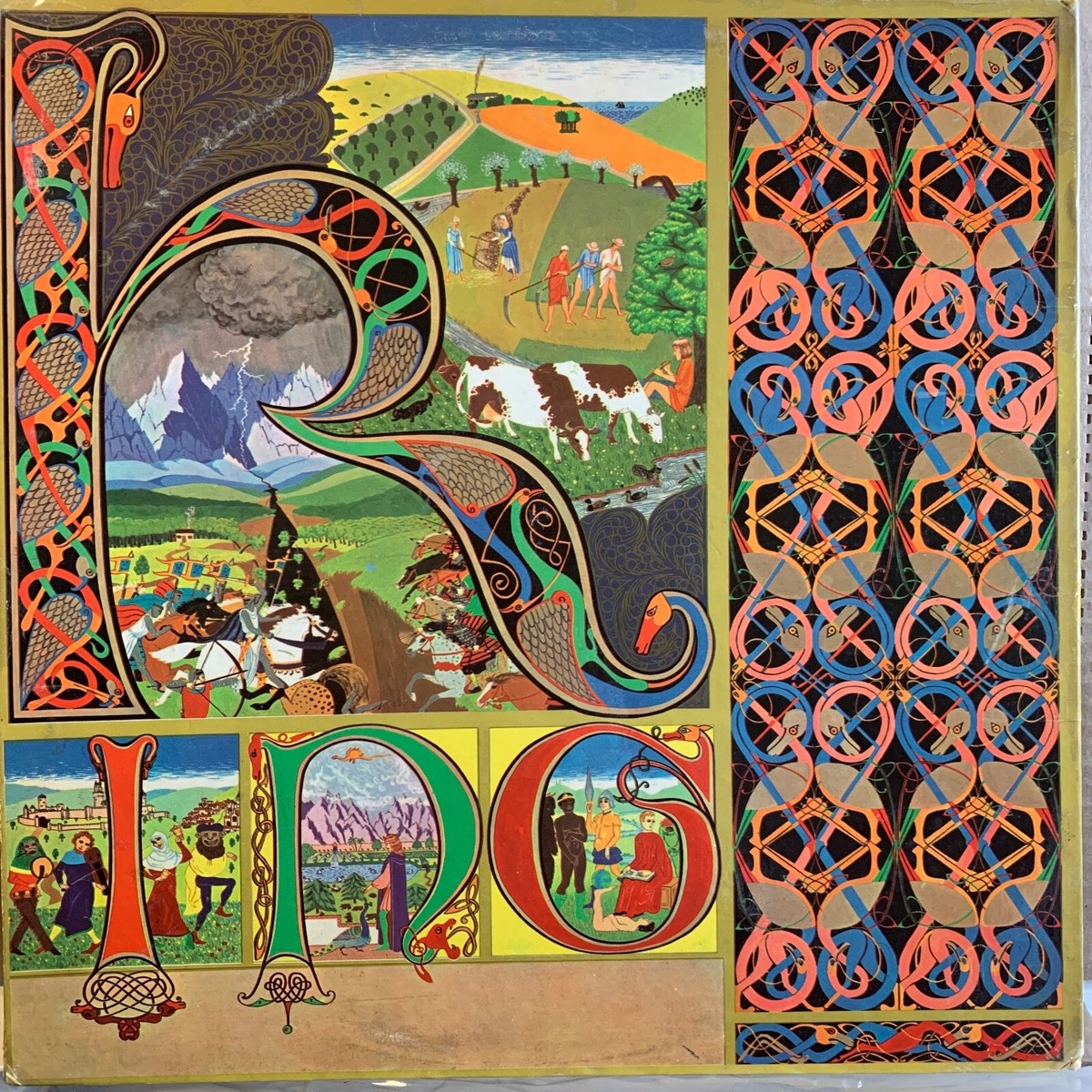 King Crimson - PROMO - Lizard - 1st issue SD 8278 RI pressing in