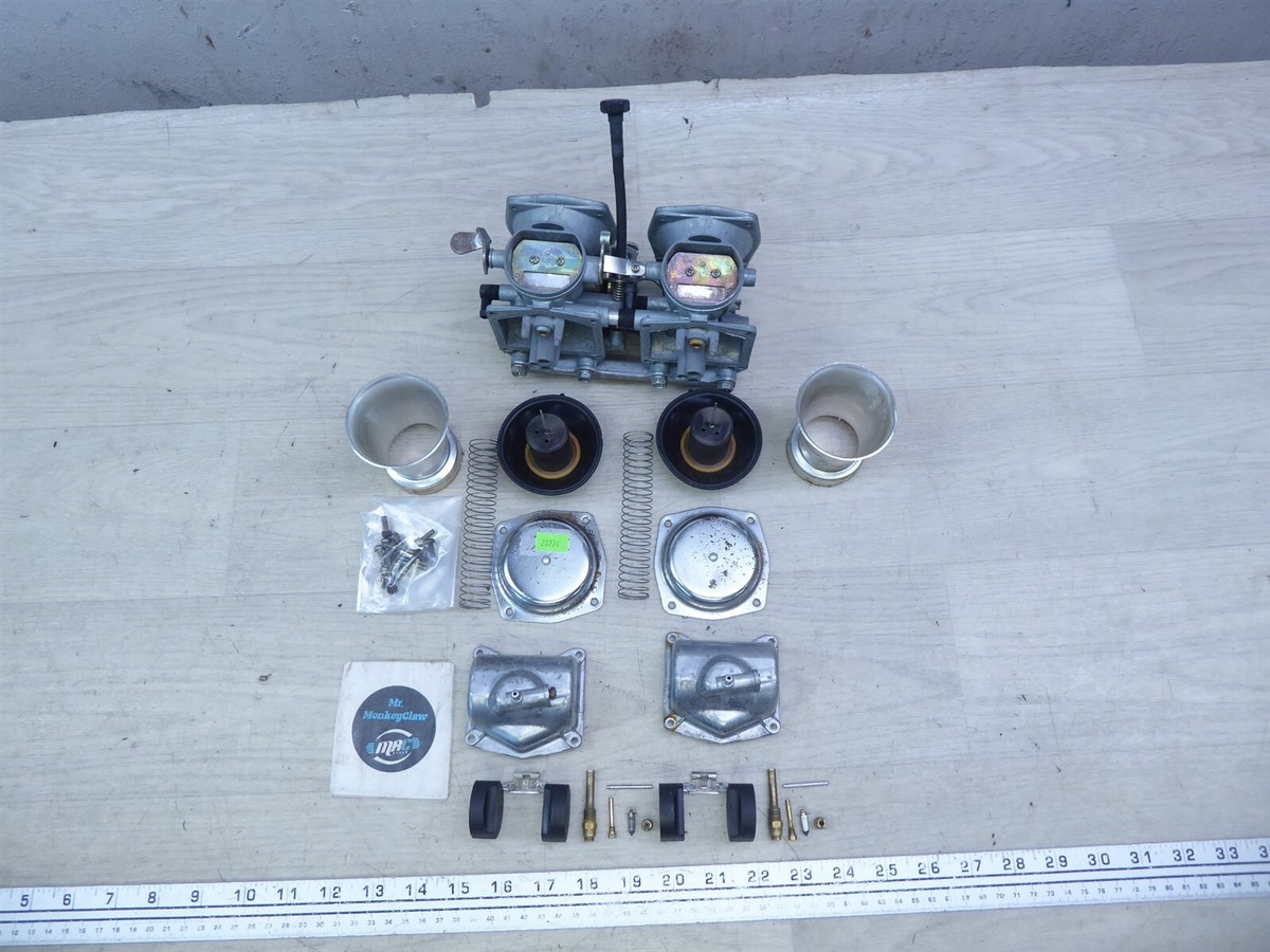 正月 kei 1974 Kawasaki KZ400 LTD K20774) Keihin carburetors carbs set w