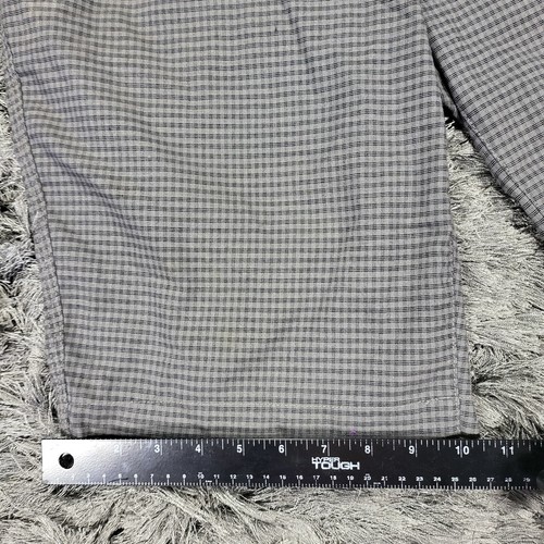 Quiksilver Shorts Men's 35 X 10 Gray Knit Beach Surf Logo Slash Pockets Zip-Fly - Picture 11 of 19