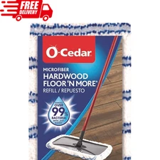 Hardwood Floor 'N More 3-Action Mop with 1 Extra Refill | Microfiber Mop with 3P