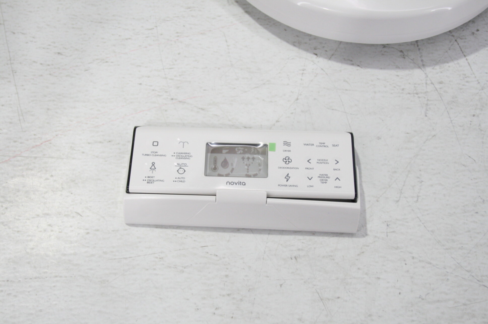 KOHLER Novita Elongated Bidet Seat White Heated Deodorizing Night Light