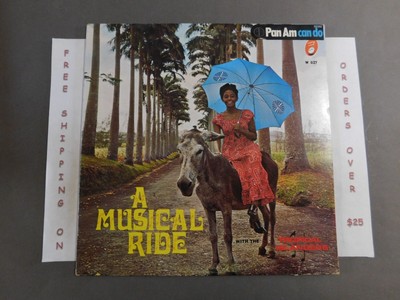 A MUSICAL RIDE WITH THE TROPICAL ISLANDERS PAN AM AIRLINES PROMO LP 