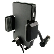 New Car Charger 360° Mount Smartphone FM Transmitter Mount Holder Universal