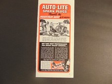 1942 AUTO-LITE SPARK PLUGS with the Mountain ...