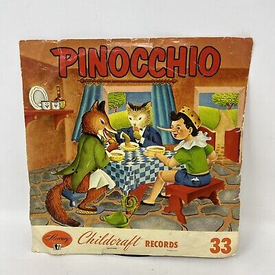 Hugo Peretti and His Orchestra - PINOCCHIO - Childcraft 78 Hugo Peretti and His Orchestra - PINOCCHIO - Childcraft 78