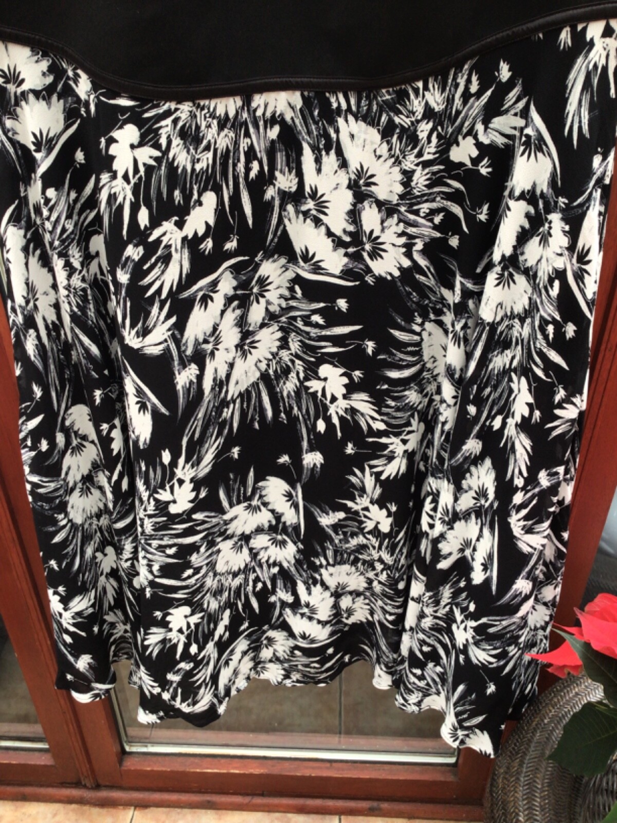 TOMONE for JD William Ladies Lined Fit & Flare Dress Black Mix Size UK