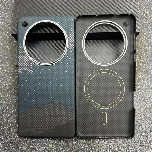 Funda de fibra de carbono con cargador Magsafe para teléfono OPPO Find X8 Pro - Imagen 12 de 13