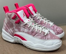 Nike Air Jordan 12 XII Retro Punch Ice Cream Pink 510815-101 Youth Shoes 5.5Y