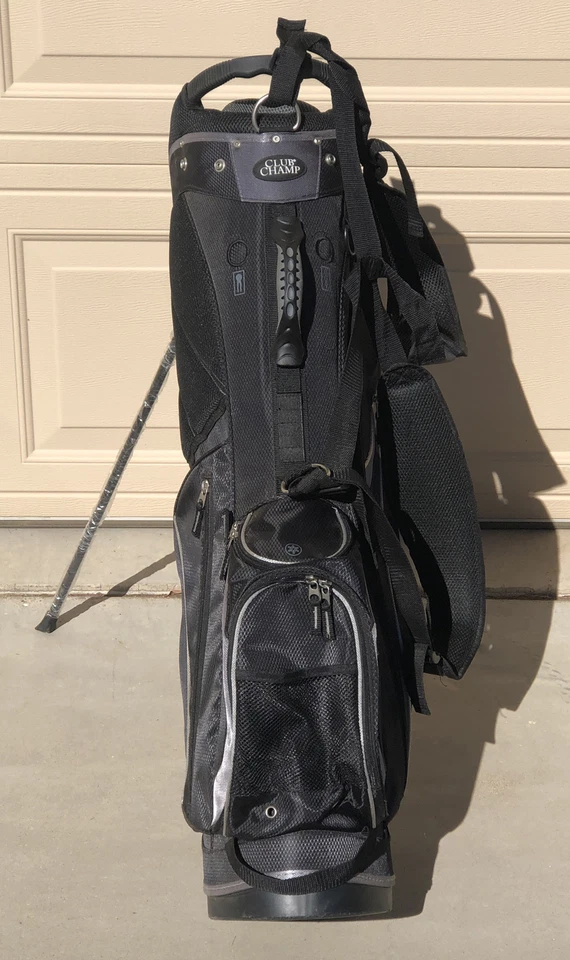 Bolsa de pie de golf CLUB CHAMP Ultra-Lite divisor de 7 vías con correas para mochila 36" Foto 2 de 4
