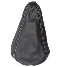 Schaltmanschette Fur Citroen Xsara Picasso 1998-2010 Leder Naht Weiss