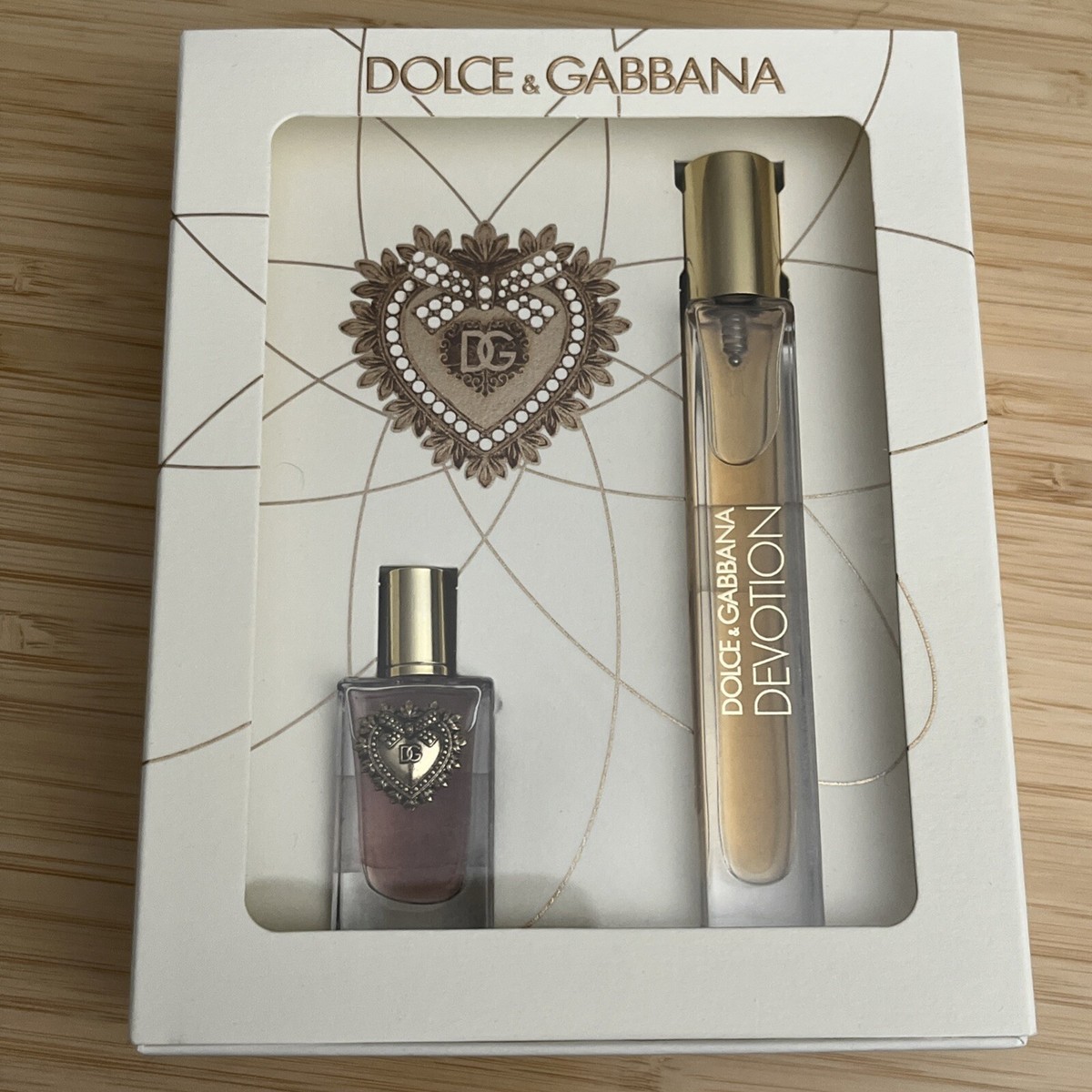 DOLCE & GABBANA DEVOTION GIFT SET 0.17 FL OZ. 0.33 FL. OZ