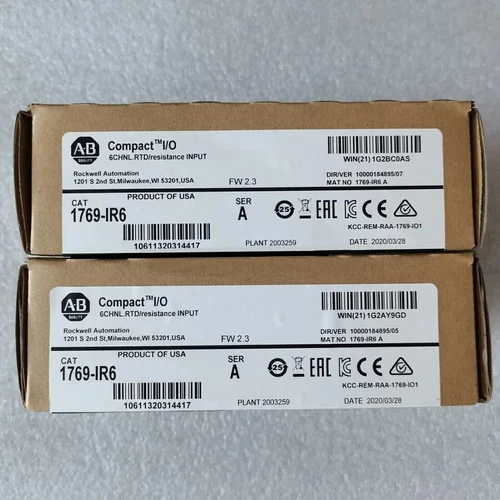 1 pcs Factory Sealed AB 1769-IR6 CompactLogix Input Module RTD 1769IR6 new! - Picture 2 of 4