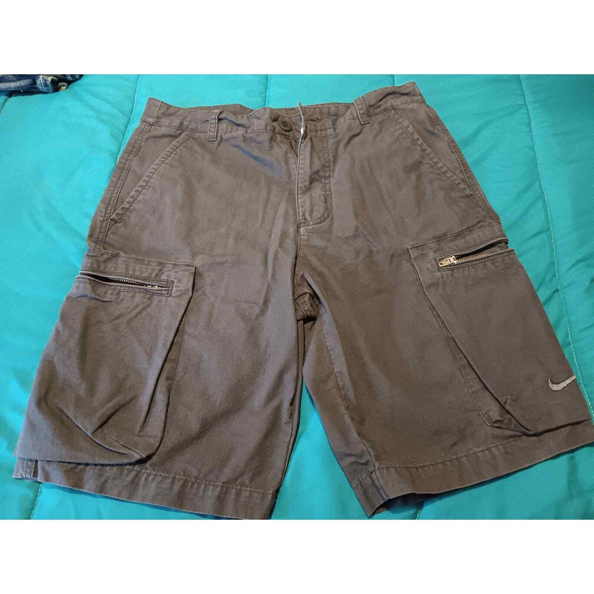 Nike Cargo Shorts Mens 30 Medium Mid Rise Utility Workwear Nike Cargo Shorts Mens 30 Medium Mid Rise Utility Workwear