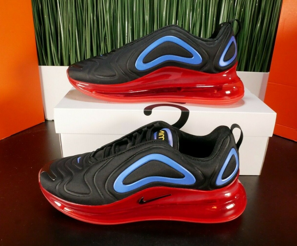 nike air presto black and red