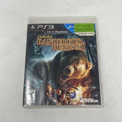 Cabela's Dangerous Hunts 2011 PS3 Playstation 3 Game - No manual -