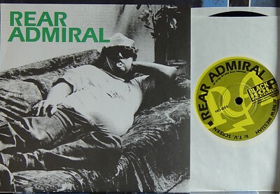 7-INCH VINYL: Rear Admiral - Up Y'oars (New Messiah /T.V. Screen) 1994 Near Mint
