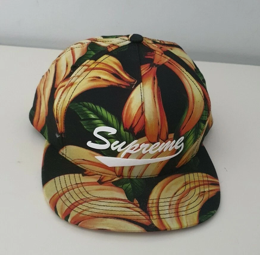 Casquette SS16 Supreme Banana 5 panneaux Rare