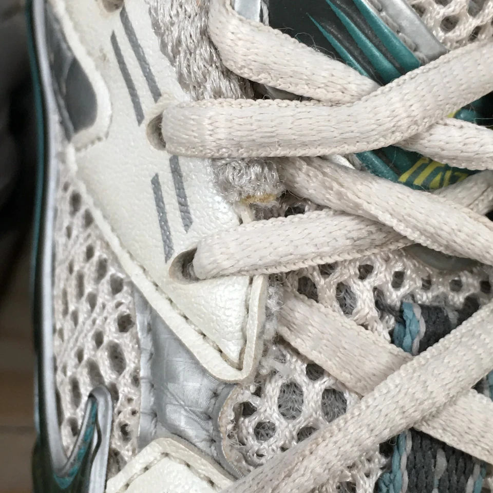 Mizuno Shoes Womens 8 Wave Inspire 4 Running Sneakers 410297-0046 White Mesh - Image 4 of 4