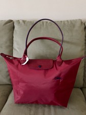 Longchamp Le Pliage Small Nylon Tote Bag With Long Handle