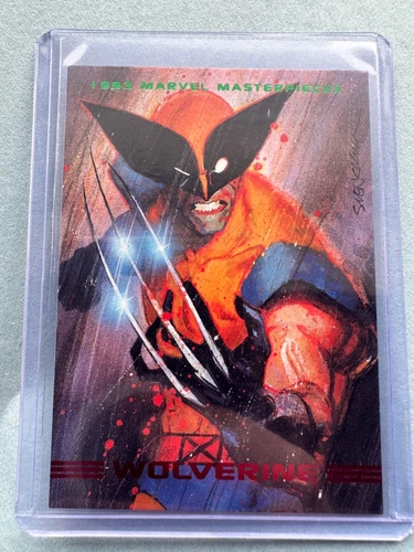 Vintage Marvel - 1993 Wolverine #6- SkyBox Marvel Masterpieces - TCG