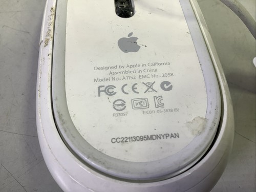 Apple A1152 Wired USB Mighty Mouse - NG D4D - Picture 3 of 3