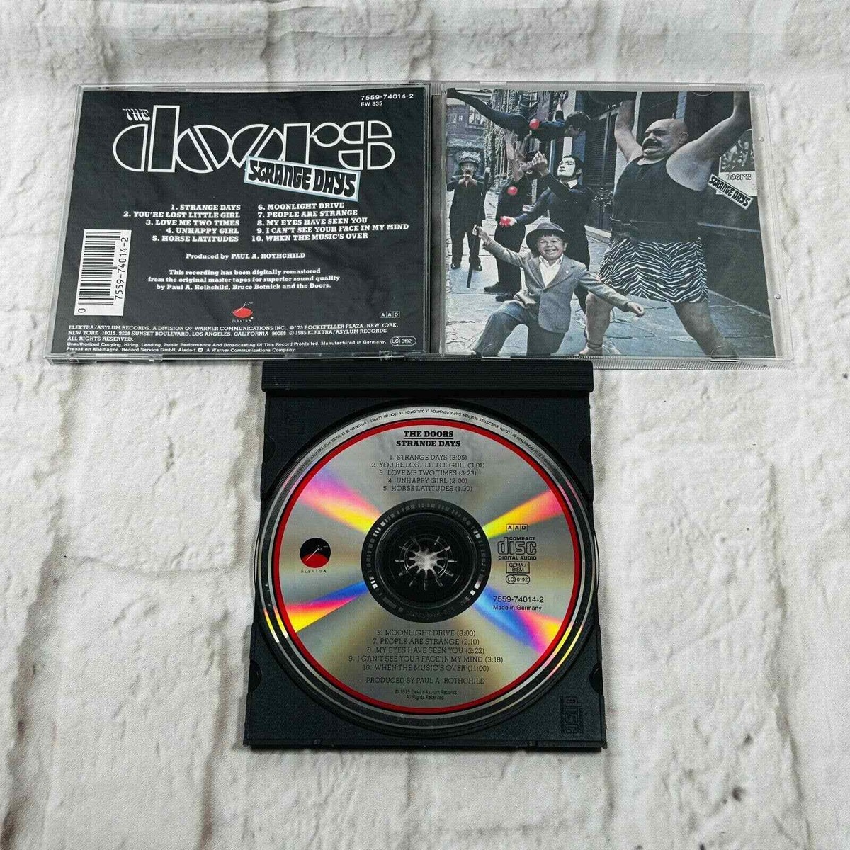 THE DOORS- Strange Days - CD Compact Disc Digital Audio