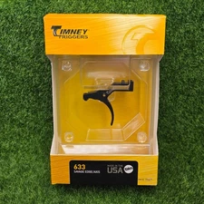 Timney Savage Edge/Axis Drop-In Adjustable Curved Trigger, Right, Black - 633