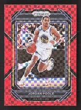 2022-23 Panini Prizm Jordan Poole Prizms Red Power /75 Warriors TV3666