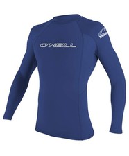 O'Neill Men s Basic Skins Long Sleeve Rashguard, UPF 50 Sun and Rash Protect...