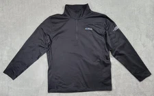 The North Face Pullover Men's L Black Pullover Fleece Tech 1/4 Zip Dell VxRail
