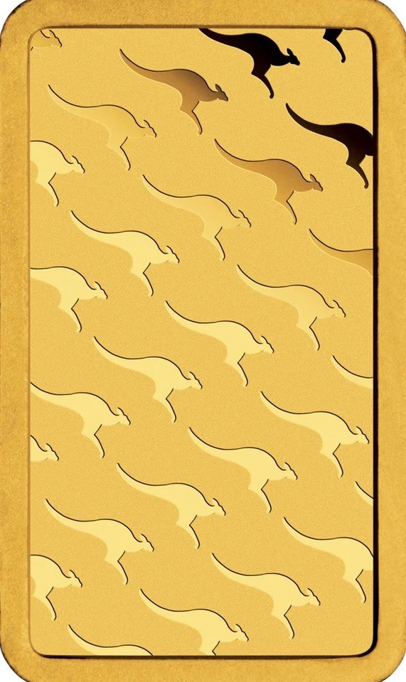 Kangaroo 10g Gold Minted Bar - Imagen 2 de 4