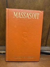 Massasoit Of The Wampanoags 1920 Privately Printed Hardcover Antique Book