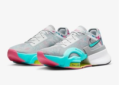 Women's Nike Air Zoom Super Rep 3 Sneakers Graffiti Graphics Size 7.5