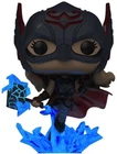 Funko POP! Marvel Thor Love and Thunder Mighty Thor #1046 [Glows in the Dark] Ex