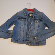Mudd Girls Denim Jean Jacket with Pockets Size 14