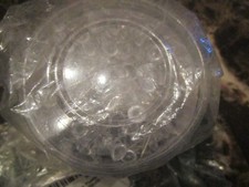 200 Pcs Clear Push Pins Large Thumb Tacks Steel Point With Standard Plastic Head