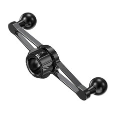 17mm Ball Head Adapters Metal Two Phone Mount Clamp for Car Tripods Tablet