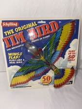Schylling Tim Bird Flying Toy - Rubberband-Powered Mechanical Bird