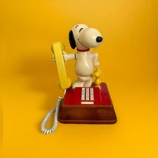 Vintage American Telecommunications Corporation The Snoopy/Woodstock Telephone ￼
