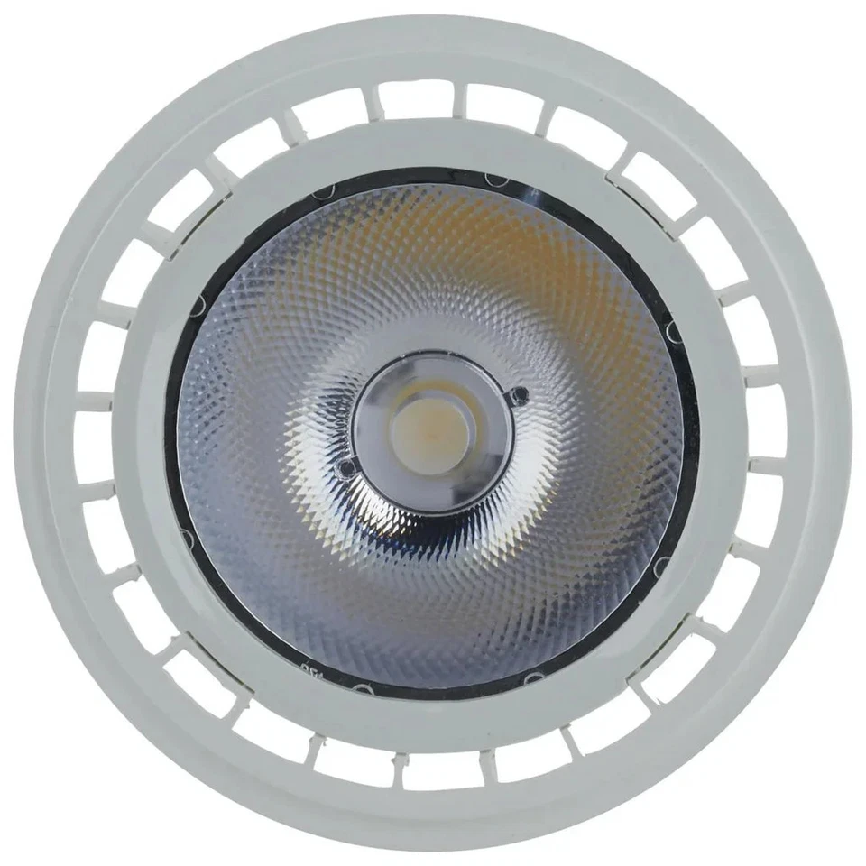 7 Watt - AR111 - COB LED - 600 Lumens - G53 Base - 80 CRI - 3000K - 12 Volt - 36 - Image 2 of 4