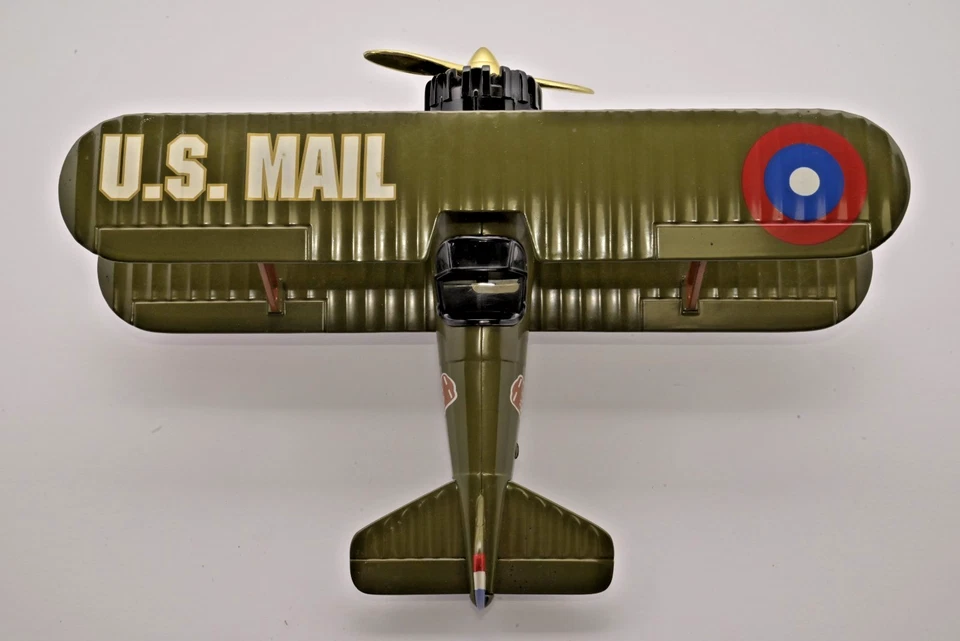 LIBERTY CLASSICS US MAIL STEARMAN BI PLANE Airplane Diecast Bank by Spec Cast - Image 4 of 4