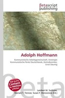 Lambert M. Surhone (U. A.) | Adolph Hoffmann | Taschenbuch | Deutsch (2026)