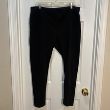 Style  Co Women's Basic Leggings 2X, Plus Size, Pull-On - Black