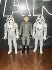 2 Vintage Kenner  1980 Star Wars AT AT Drivers & Commander  Figures #12