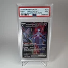PSA 9 2025 Pokémon SV10 Destined Rivals Rocket's Mewtwo ex SIR Holo 231/182