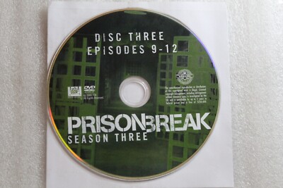 Prison Break Season 3 Disc 3 DVD